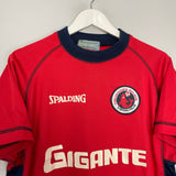 Shop 2002/03 TIBURONES ROJOS HOME SHIRT (M) SPALDING, classic football shirts, vintage football shirts & retro soccer jerseys at Cult Kits