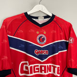 Shop 2002/03 TIBURONES ROJOS HOME SHIRT (XL) GARCIS, classic football shirts, vintage football shirts & retro soccer jerseys at Cult Kits