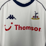 Shop 2002/03 TOTTENHAM HOME SHIRT (XL) KAPPA, classic football shirts, vintage football shirts & retro soccer jerseys at Cult Kits