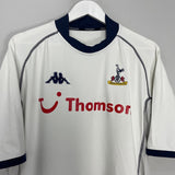 Shop 2002/03 TOTTENHAM HOME SHIRT (XL) KAPPA, classic football shirts, vintage football shirts & retro soccer jerseys at Cult Kits