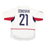 Buy 2002/03 USA Donovan 21 *Player Issue* Home Shirt (L) Nike ~ Free worldwide shipping ~ Authentic Vintage Football Shirts from Cult Kits