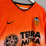 Shop 2002/03 VALENCIA AYALA #4 AWAY SHIRT (XL) NIKE, classic football shirts, vintage football shirts & retro soccer jerseys at Cult Kits