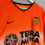 Shop 2002/03 VALENCIA AYALA #4 AWAY SHIRT (XL) NIKE, classic football shirts, vintage football shirts & retro soccer jerseys at Cult Kits