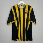 Shop 2002/04 AEK ATHENS NIKOLAIDIS #11 HOME SHIRT (XXL) NIKE, classic football shirts, vintage football shirts & retro soccer jerseys at Cult Kits