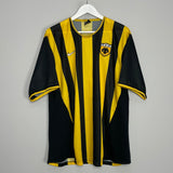 Shop 2002/04 AEK ATHENS NIKOLAIDIS #11 HOME SHIRT (XXL) NIKE, classic football shirts, vintage football shirts & retro soccer jerseys at Cult Kits