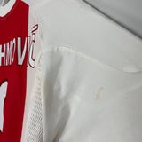 Shop 2002/04 AJAX IBRAHIMOVIC #9 HOME SHIRT (L) ADIDAS, classic football shirts, vintage football shirts & retro soccer jerseys at Cult Kits