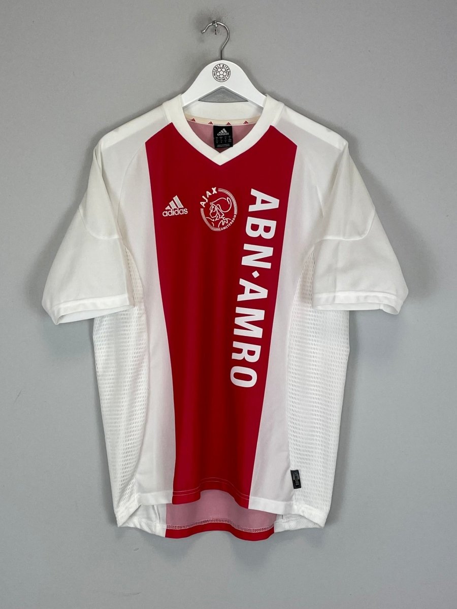 2002/04 AJAX IBRAHIMOVIC 9 HOME SHIRT (M) ADIDAS - Cult Kits - Medium - Buy Vintage Football Shirts, Authentic Retro Football Shirts For Sale, Classic Football Shirts & Soccer Jersey