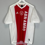 2002/04 AJAX IBRAHIMOVIC 9 HOME SHIRT (M) ADIDAS - Cult Kits - Medium - Buy Vintage Football Shirts, Authentic Retro Football Shirts For Sale, Classic Football Shirts & Soccer Jersey