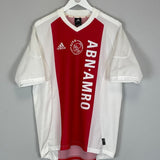 2002/04 AJAX IBRAHIMOVIC 9 HOME SHIRT (M) ADIDAS - Cult Kits - Medium - Buy Vintage Football Shirts, Authentic Retro Football Shirts For Sale, Classic Football Shirts & Soccer Jersey