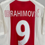2002/04 AJAX IBRAHIMOVIC 9 HOME SHIRT (M) ADIDAS - Cult Kits - Medium - Buy Vintage Football Shirts, Authentic Retro Football Shirts For Sale, Classic Football Shirts & Soccer Jersey