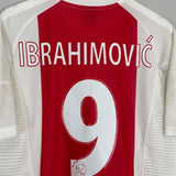 2002/04 AJAX IBRAHIMOVIC 9 HOME SHIRT (M) ADIDAS - Cult Kits - Medium - Buy Vintage Football Shirts, Authentic Retro Football Shirts For Sale, Classic Football Shirts & Soccer Jersey
