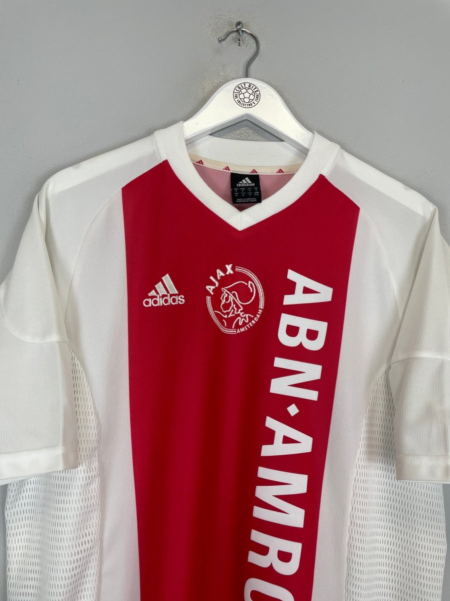 2002/04 AJAX IBRAHIMOVIC 9 HOME SHIRT (M) ADIDAS - Cult Kits - Medium - Buy Vintage Football Shirts, Authentic Retro Football Shirts For Sale, Classic Football Shirts & Soccer Jersey