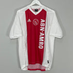 Shop 2002/04 AJAX SNEIJDER #18 HOME SHIRT (M) ADIDAS, classic football shirts, vintage football shirts & retro soccer jerseys at Cult Kits