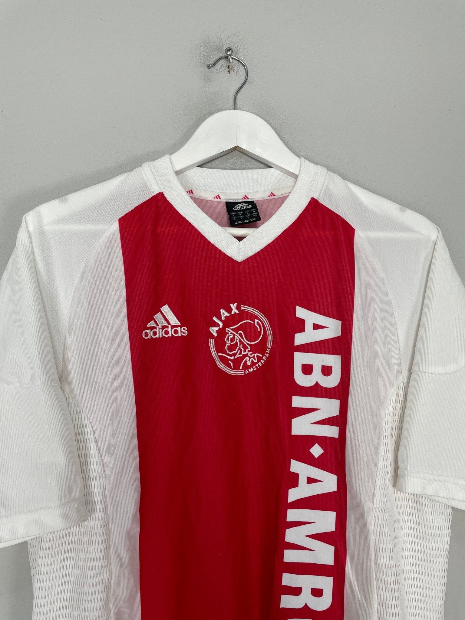 Shop 2002/04 AJAX SNEIJDER #18 HOME SHIRT (M) ADIDAS, classic football shirts, vintage football shirts & retro soccer jerseys at Cult Kits