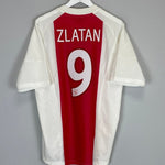 2002/04 AJAX ZLATAN 9 HOME SHIRT (L) ADIDAS - Cult Kits - Large - Buy Vintage Football Shirts, Authentic Retro Football Shirts For Sale, Classic Football Shirts & Soccer Jersey