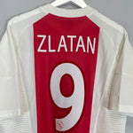 2002/04 AJAX ZLATAN 9 HOME SHIRT (L) ADIDAS - Cult Kits - Large - Buy Vintage Football Shirts, Authentic Retro Football Shirts For Sale, Classic Football Shirts & Soccer Jersey