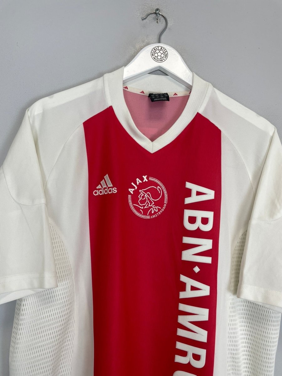 2002/04 AJAX ZLATAN 9 HOME SHIRT (L) ADIDAS - Cult Kits - Large - Buy Vintage Football Shirts, Authentic Retro Football Shirts For Sale, Classic Football Shirts & Soccer Jersey