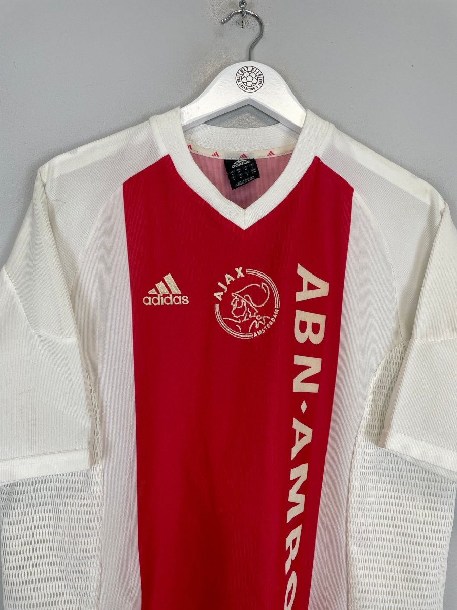 2002/04 AJAX ZLATAN 9 HOME SHIRT (M) ADIDAS - Cult Kits - Medium - Buy Vintage Football Shirts, Authentic Retro Football Shirts For Sale, Classic Football Shirts & Soccer Jersey