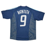 Buy 2002/04 Argentina Batistuta 9 Away Shirt (L) Adidas ~ Free worldwide shipping available ~ Authentic Vintage Football Shirts from Cult Kits