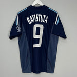 Shop 2002/04 ARGENTINA BATISTUTA #9 AWAY SHIRT (M) ADIDAS, classic football shirts, vintage football shirts & retro soccer jerseys at Cult Kits
