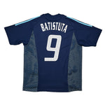 Buy 2002/04 Argentina Batistuta 9 Away Shirt (M) Adidas ~ Free worldwide shipping ~ Authentic Vintage Football Shirts from Cult Kits