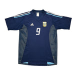 Buy 2002/04 Argentina Batistuta 9 Away Shirt (M) Adidas ~ Free worldwide shipping ~ Authentic Vintage Football Shirts from Cult Kits