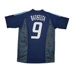 Buy 2002/04 Argentina Batistuta 9 Away Shirt (M) Adidas ~ Free worldwide shipping ~ Authentic Vintage Football Shirts from Cult Kits
