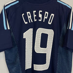 2002/04 ARGENTINA CRESPO 19 AWAY SHIRT (L) ADIDAS - Cult Kits - Large - Buy Vintage Football Shirts, Authentic Retro Football Shirts For Sale, Classic Football Shirts & Soccer Jersey
