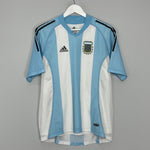 Shop 2002/04 ARGENTINA CRESPO #19 *PLAYER ISSUE* HOME SHIRT (M) ADIDAS, classic football shirts, vintage football shirts & retro soccer jerseys at Cult Kits
