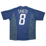 Buy 2002/04 Argentina Zanetti 8 Away Shirt (XL) Adidas ~ Free worldwide shipping available ~ Authentic Vintage Football Shirts from Cult Kits