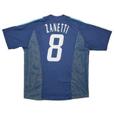 Buy 2002/04 Argentina Zanetti 8 Away Shirt (XL) Adidas ~ Free worldwide shipping available ~ Authentic Vintage Football Shirts from Cult Kits