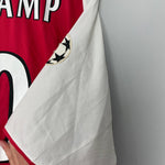 Shop 2002/04 ARSENAL BERGKAMP #10 C/L HOME SHIRT (XL) NIKE, classic football shirts, vintage football shirts & retro soccer jerseys at Cult Kits