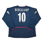 Buy 2002/04 Arsenal Bergkamp 10 L/S Away Shirt (XL) Nike ~ Free worldwide shipping available ~ Authentic Vintage Football Shirts from Cult Kits