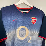 Shop 2002/04 ARSENAL HENRY #14 AWAY SHIRT (L) NIKE, classic football shirts, vintage football shirts & retro soccer jerseys at Cult Kits