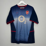 Shop 2002/04 ARSENAL HENRY #14 AWAY SHIRT (L) NIKE, classic football shirts, vintage football shirts & retro soccer jerseys at Cult Kits