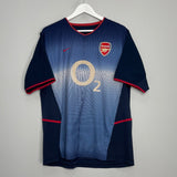 Shop 2002/04 ARSENAL HENRY #14 AWAY SHIRT (L) NIKE, classic football shirts, vintage football shirts & retro soccer jerseys at Cult Kits