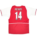 Buy 2002/04 ARSENAL HENRY 14 HOME SHIRT (L) NIKE ~ Free worldwide shipping available ~ Authentic Vintage Football Shirts from Cult Kits