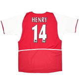 Buy 2002/04 ARSENAL HENRY 14 HOME SHIRT (L) NIKE ~ Free worldwide shipping available ~ Authentic Vintage Football Shirts from Cult Kits