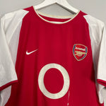 Shop 2002/04 ARSENAL HENRY #14 HOME SHIRT (M) NIKE, classic football shirts, vintage football shirts & retro soccer jerseys at Cult Kits