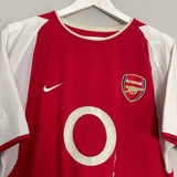 Shop 2002/04 ARSENAL HENRY #14 HOME SHIRT (M) NIKE, classic football shirts, vintage football shirts & retro soccer jerseys at Cult Kits