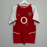 Shop 2002/04 ARSENAL HENRY #14 HOME SHIRT (M) NIKE, classic football shirts, vintage football shirts & retro soccer jerseys at Cult Kits
