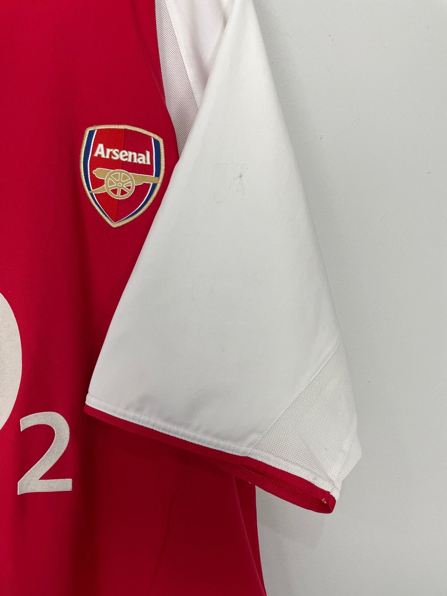 Shop 2002/04 ARSENAL HENRY #14 HOME SHIRT (XL) NIKE, classic football shirts, vintage football shirts & retro soccer jerseys at Cult Kits