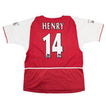 Buy 2002/04 Arsenal Henry 14 Home Shirt (XL) Nike ~ Free worldwide shipping ~ Authentic Vintage Football Shirts from Cult Kits