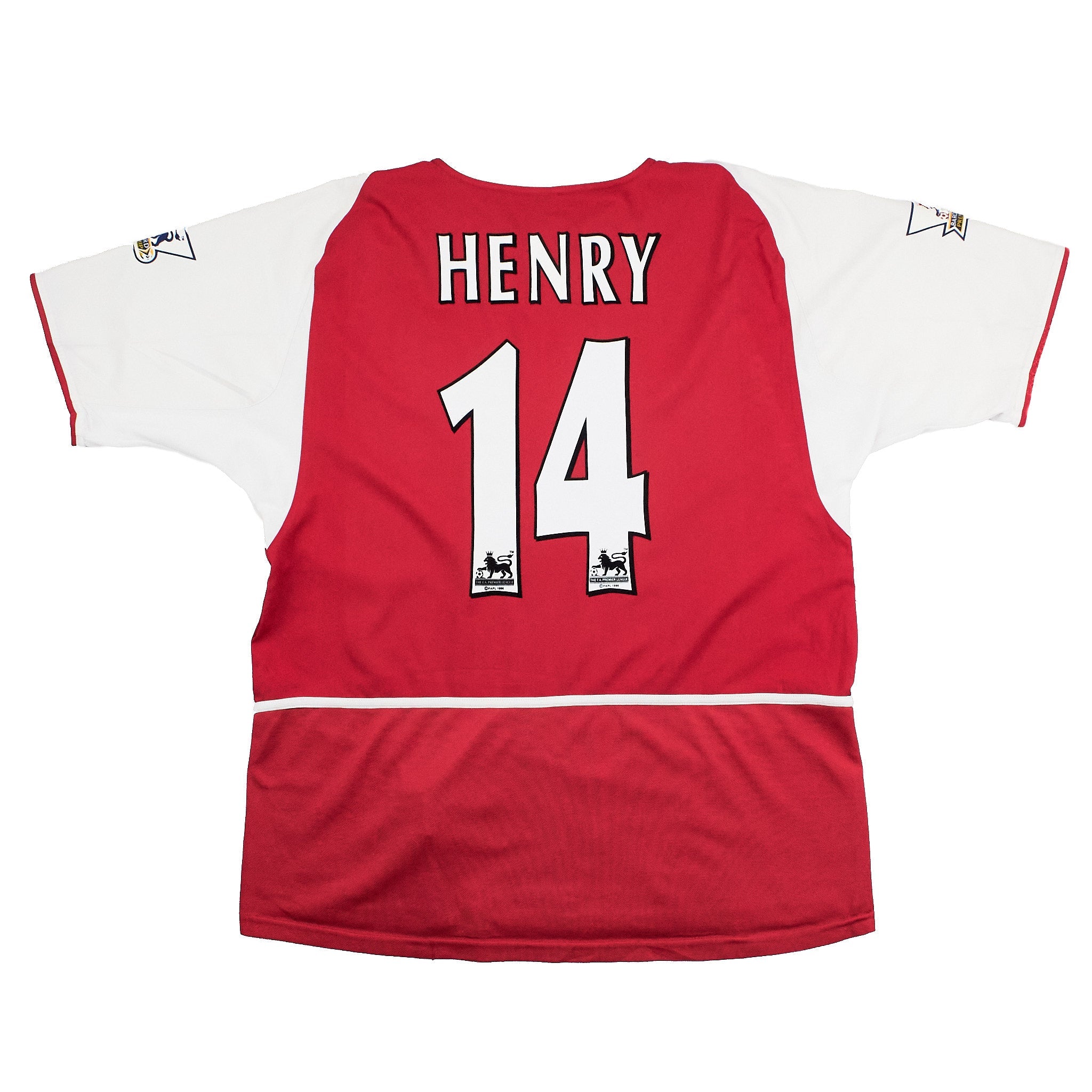 Buy 2002/04 Arsenal Henry 14 Home Shirt (XL) Nike ~ Free worldwide shipping ~ Authentic Vintage Football Shirts from Cult Kits