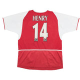 Buy 2002/04 Arsenal Henry 14 Home Shirt (XXL) Nike ~ Free worldwide shipping ~ Authentic Vintage Football Shirts from Cult Kits