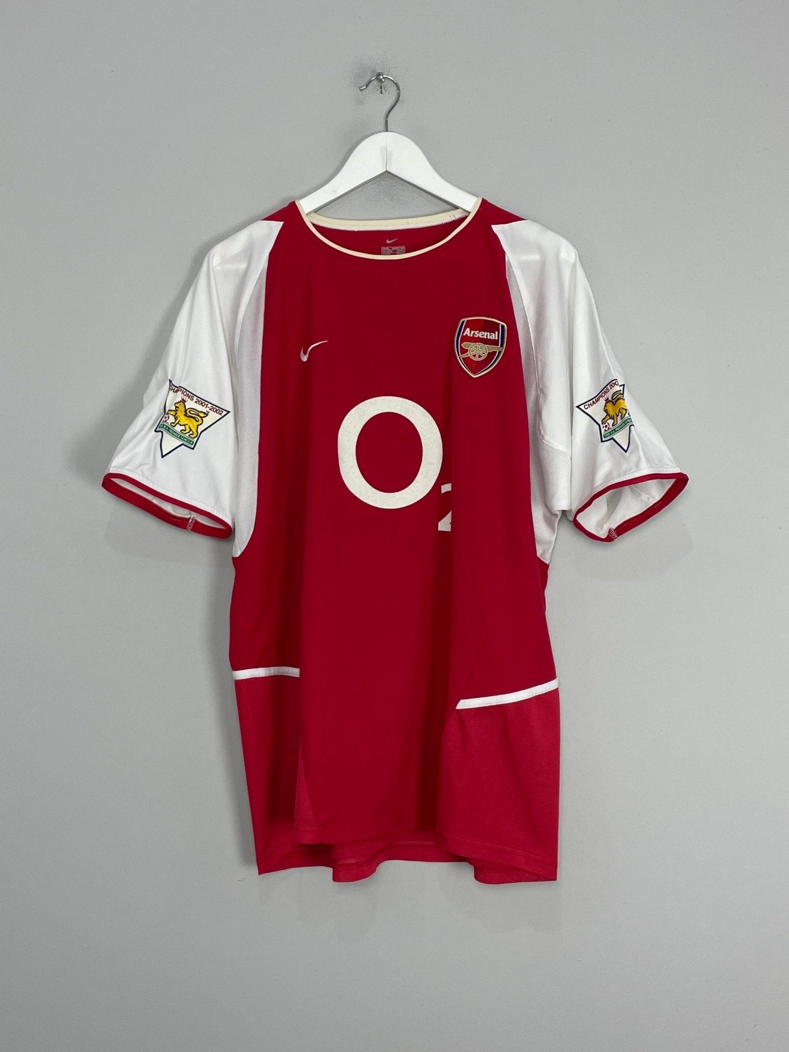 2002/04 ARSENAL LJUNGBERG #8 HOME SHIRT (L) NIKE – Cult Kits