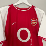 Shop 2002/04 ARSENAL PIRES #7 HOME SHIRT (M) NIKE, classic football shirts, vintage football shirts & retro soccer jerseys at Cult Kits
