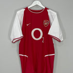Shop 2002/04 ARSENAL PIRES #7 HOME SHIRT (M) NIKE, classic football shirts, vintage football shirts & retro soccer jerseys at Cult Kits