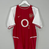 Shop 2002/04 ARSENAL PIRES #7 HOME SHIRT (M) NIKE, classic football shirts, vintage football shirts & retro soccer jerseys at Cult Kits