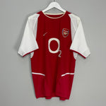 Shop 2002/04 ARSENAL REYES #9 HOME SHIRT (M) NIKE, classic football shirts, vintage football shirts & retro soccer jerseys at Cult Kits